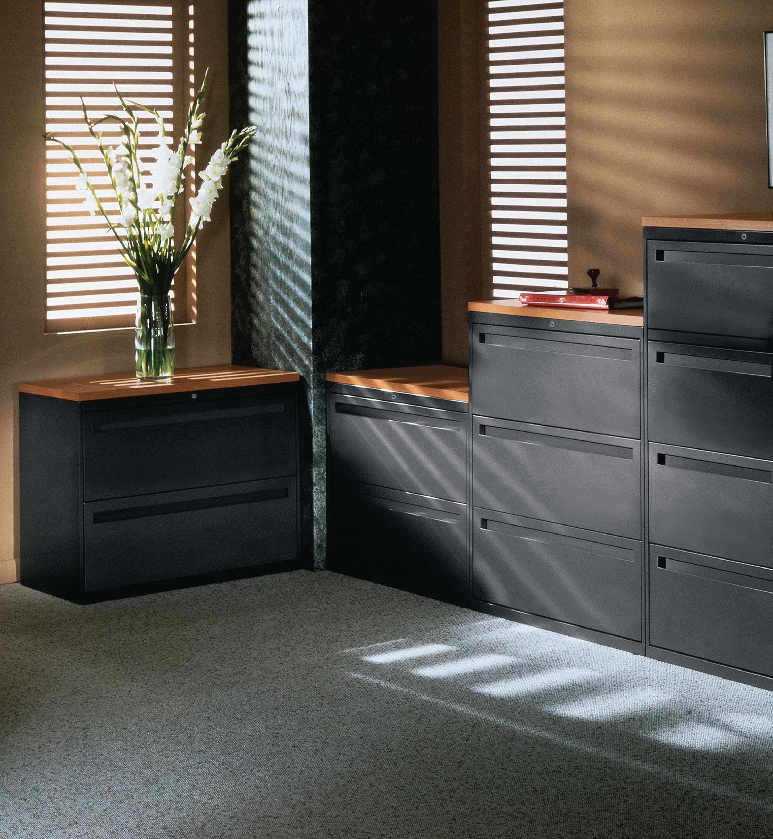 Allsteel file cabinet top